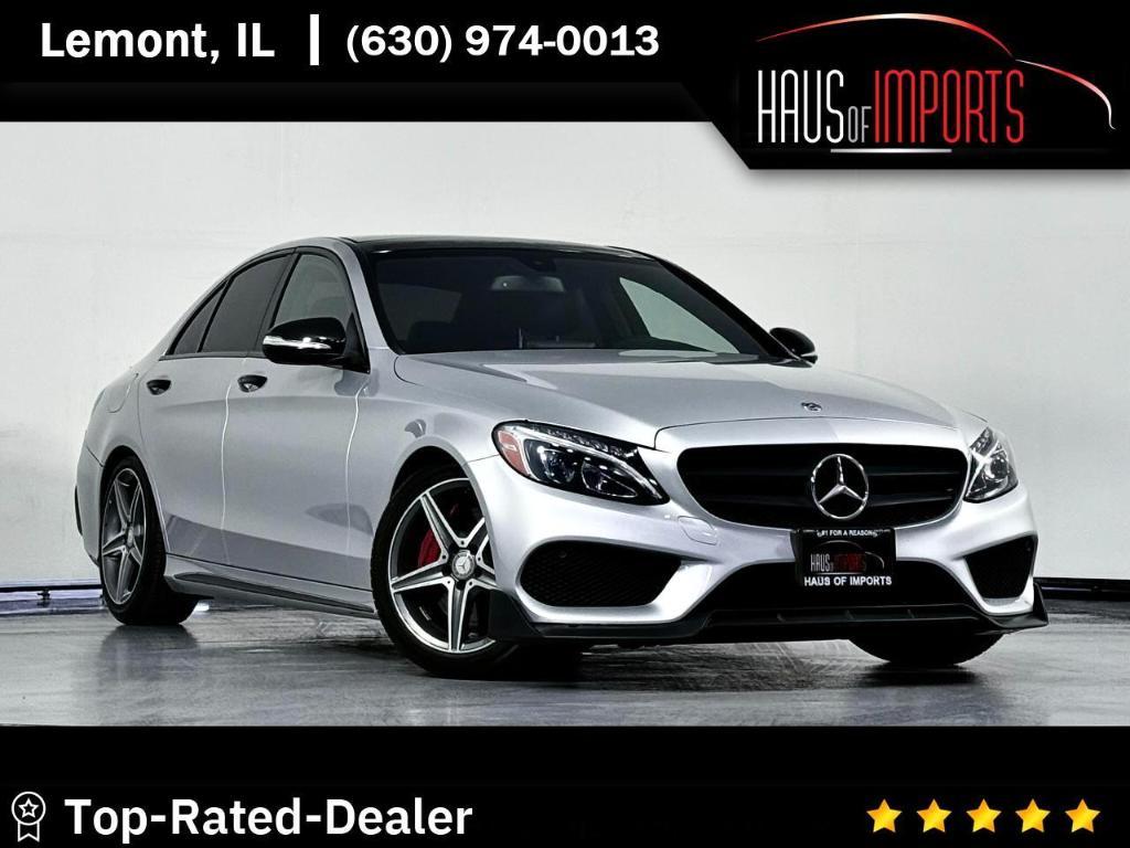 used 2015 Mercedes-Benz C-Class car, priced at $16,495