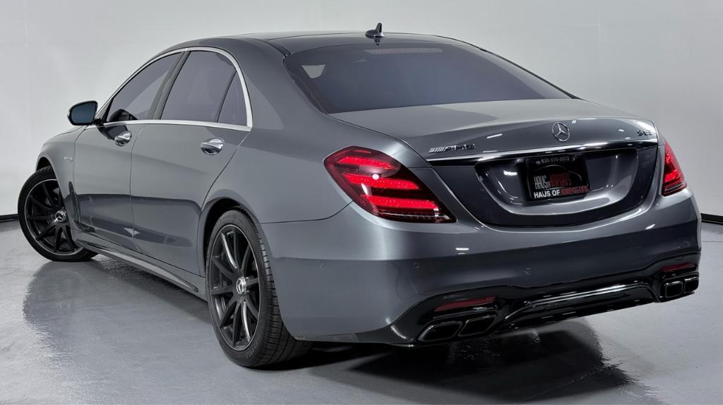 used 2018 Mercedes-Benz AMG S 63 car, priced at $60,300