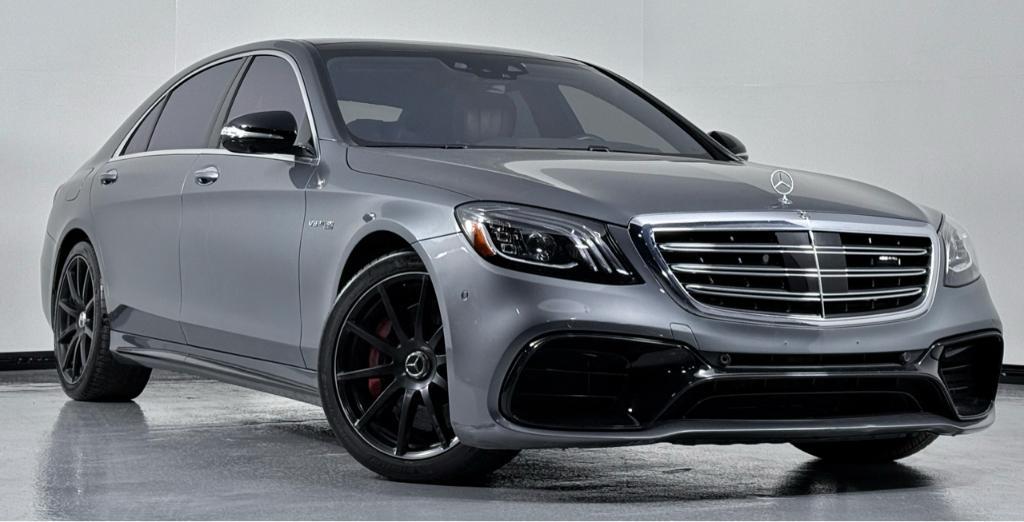 used 2018 Mercedes-Benz AMG S 63 car, priced at $60,300