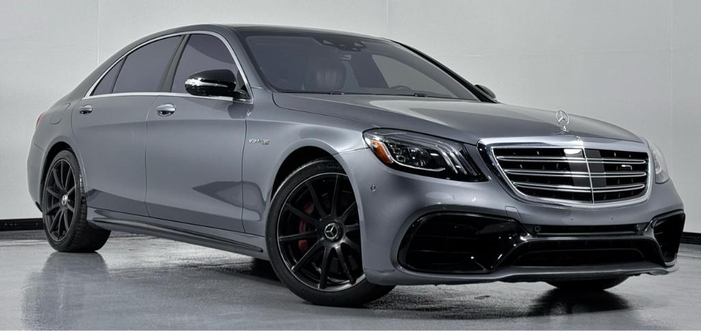 used 2018 Mercedes-Benz AMG S 63 car, priced at $60,300