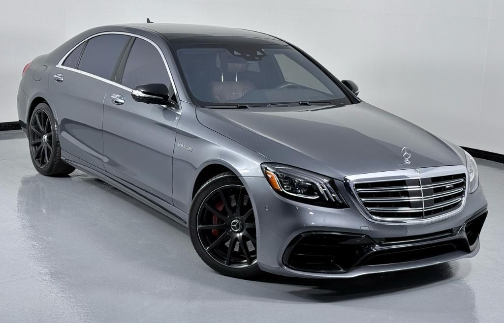 used 2018 Mercedes-Benz AMG S 63 car, priced at $60,300