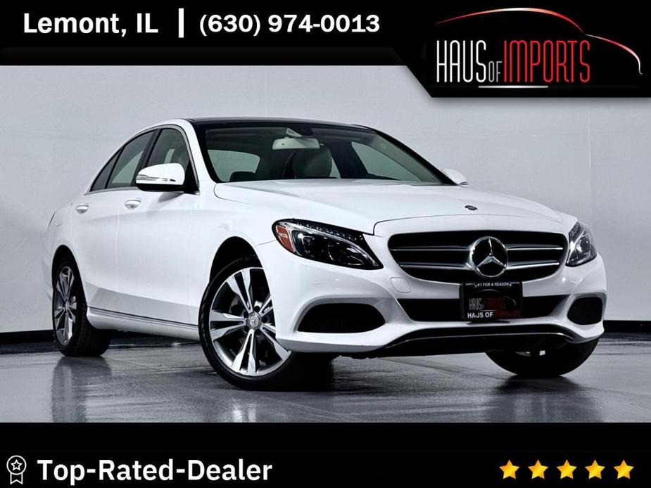 used 2015 Mercedes-Benz C-Class car, priced at $14,900