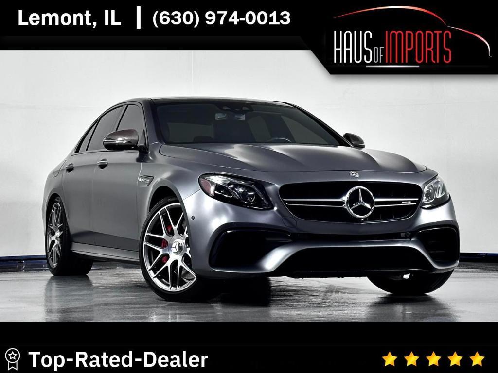 used 2018 Mercedes-Benz AMG E 63 car, priced at $47,400