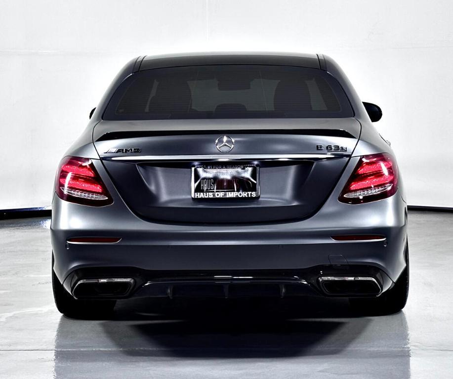used 2018 Mercedes-Benz AMG E 63 car, priced at $47,400
