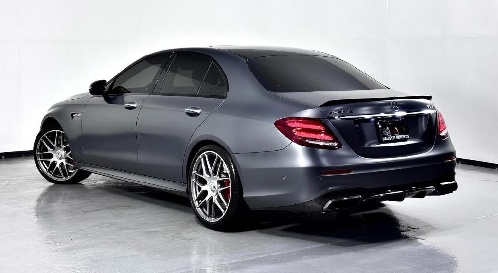 used 2018 Mercedes-Benz AMG E 63 car, priced at $47,400