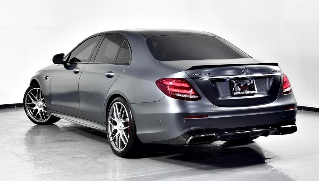 used 2018 Mercedes-Benz AMG E 63 car, priced at $47,400
