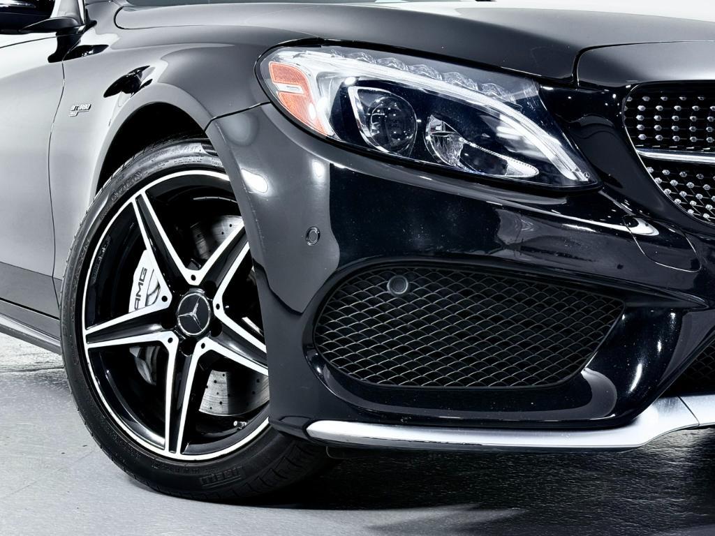 used 2018 Mercedes-Benz AMG C 43 car, priced at $30,500