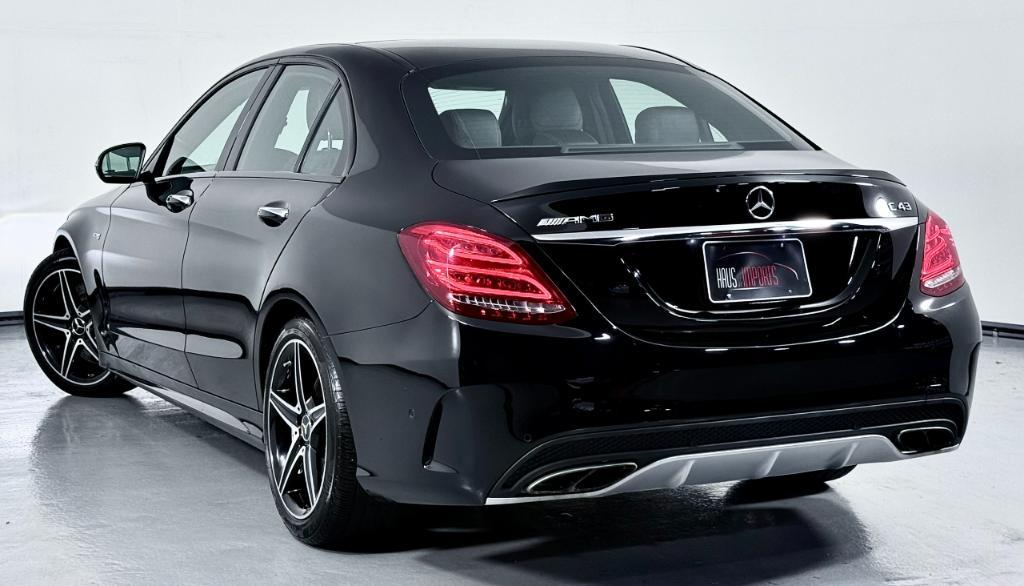 used 2018 Mercedes-Benz AMG C 43 car, priced at $30,500