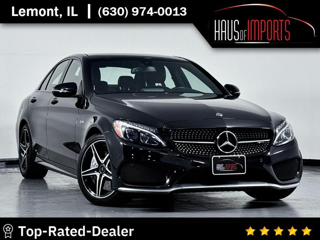 used 2018 Mercedes-Benz AMG C 43 car, priced at $30,500