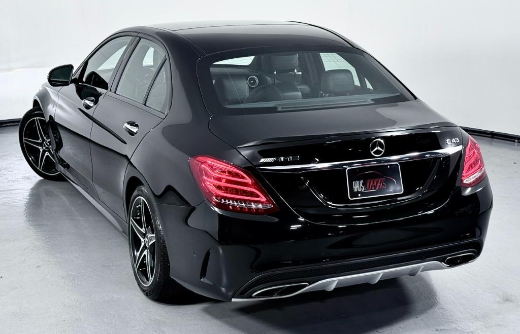 used 2018 Mercedes-Benz AMG C 43 car, priced at $30,500