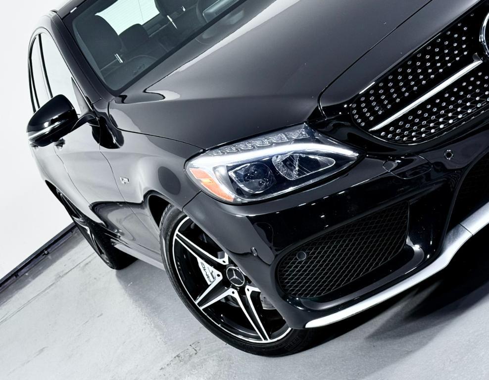 used 2018 Mercedes-Benz AMG C 43 car, priced at $30,500