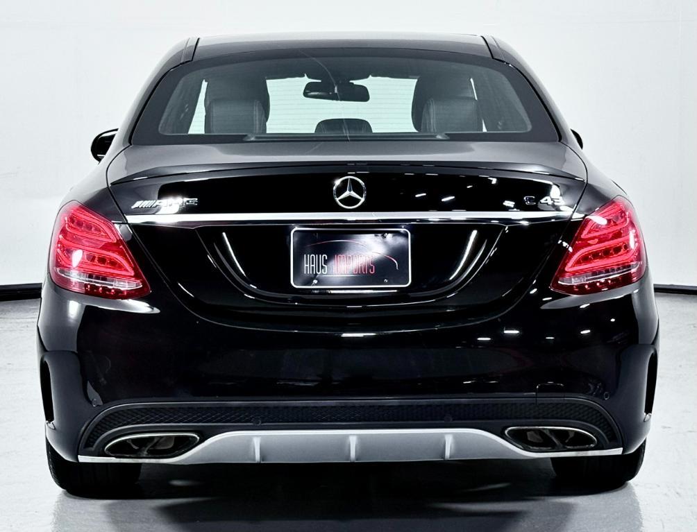 used 2018 Mercedes-Benz AMG C 43 car, priced at $30,500