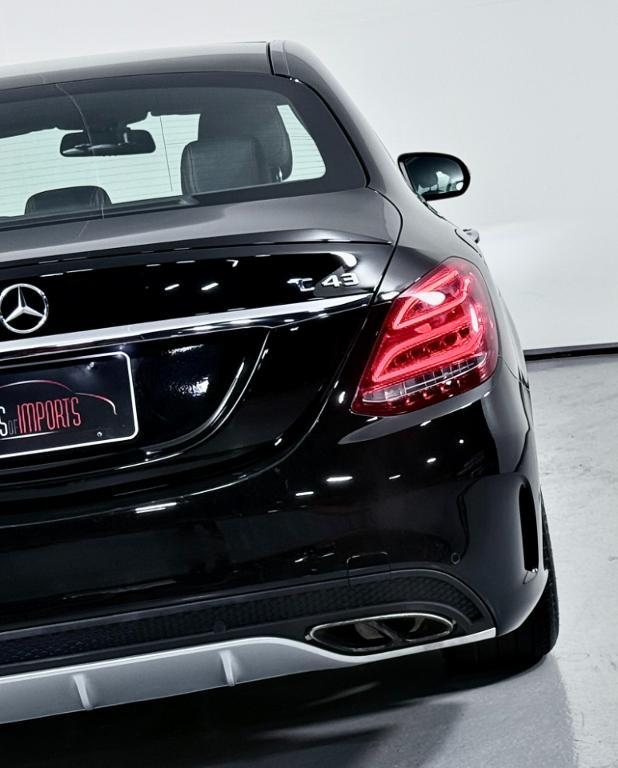 used 2018 Mercedes-Benz AMG C 43 car, priced at $30,500