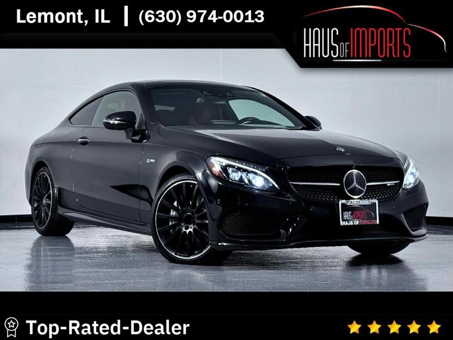 used 2018 Mercedes-Benz AMG C 43 car, priced at $33,250