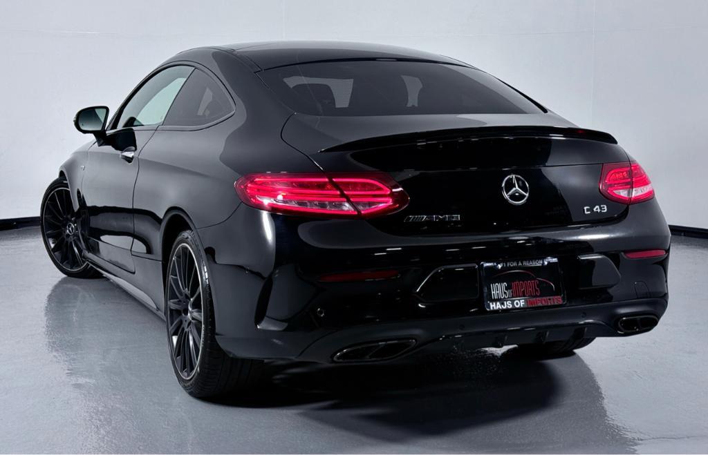 used 2018 Mercedes-Benz AMG C 43 car, priced at $33,250