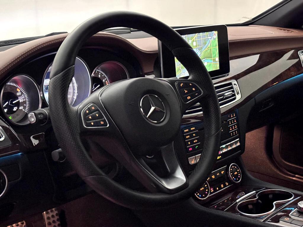 used 2015 Mercedes-Benz CLS-Class car, priced at $20,200