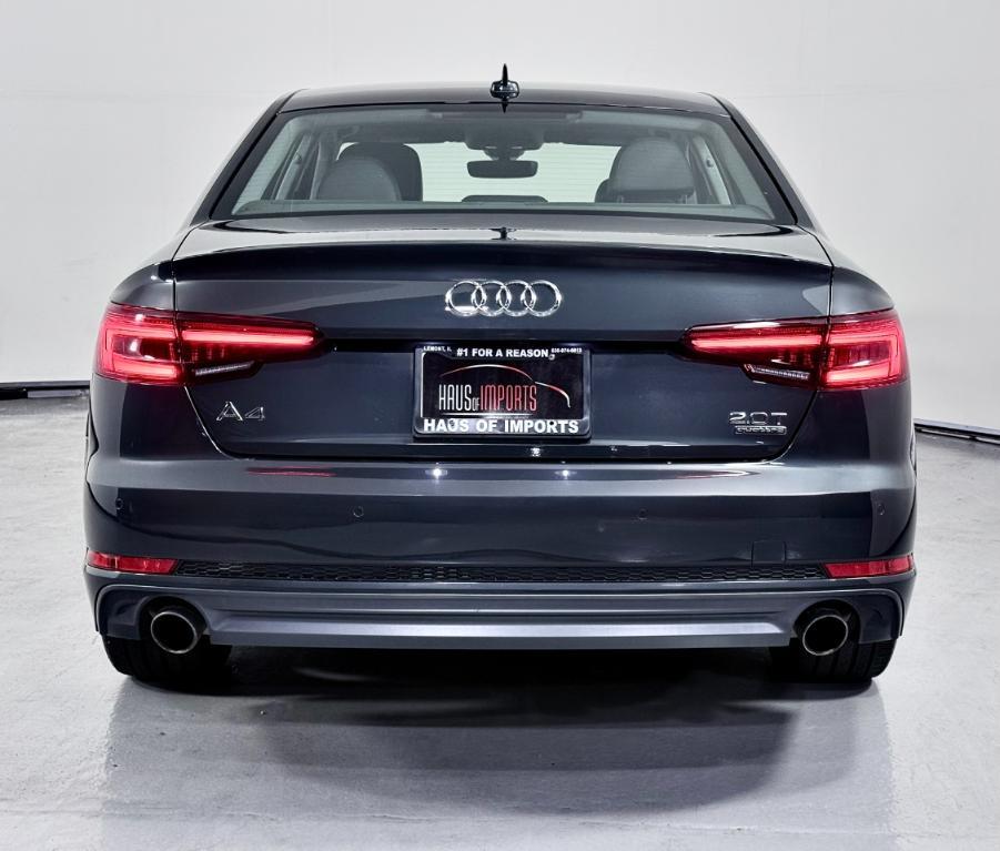 used 2018 Audi A4 car, priced at $16,500