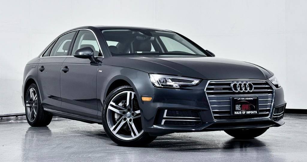 used 2018 Audi A4 car, priced at $16,500