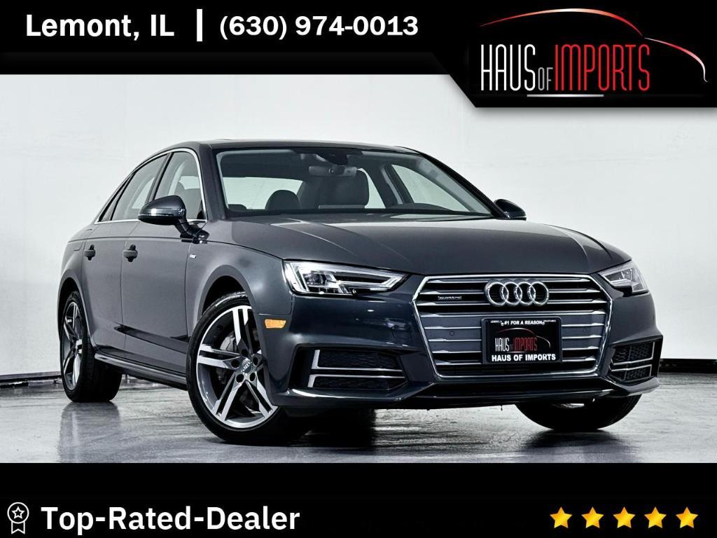 used 2018 Audi A4 car, priced at $16,500
