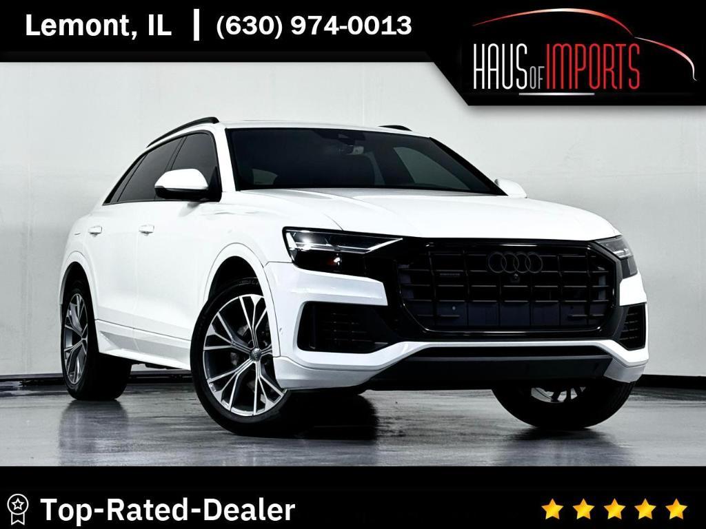 used 2021 Audi Q8 car, priced at $35,500