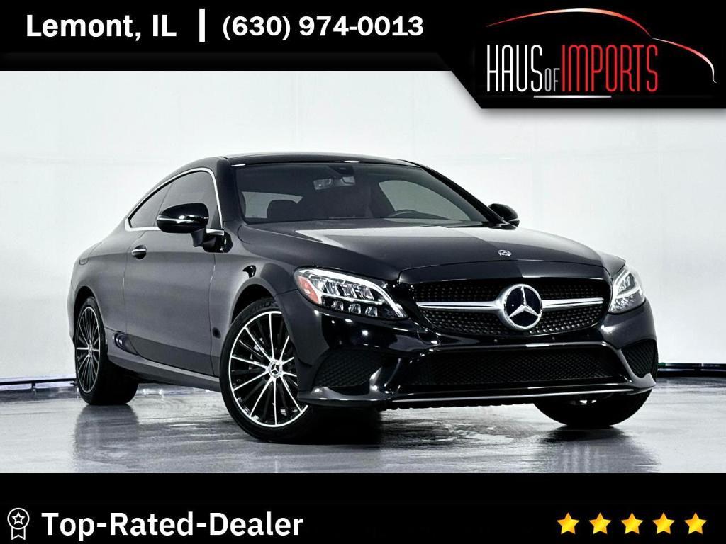used 2019 Mercedes-Benz C-Class car, priced at $22,500