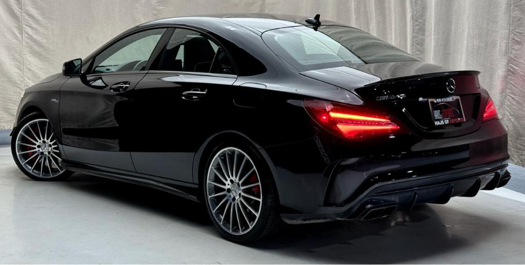 used 2018 Mercedes-Benz AMG CLA 45 car, priced at $28,300