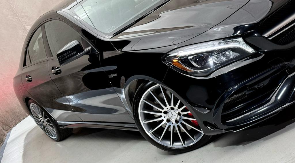 used 2018 Mercedes-Benz AMG CLA 45 car, priced at $28,300