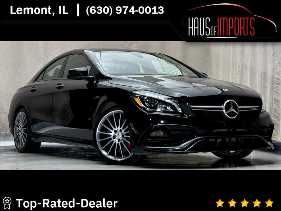 used 2018 Mercedes-Benz AMG CLA 45 car, priced at $28,900