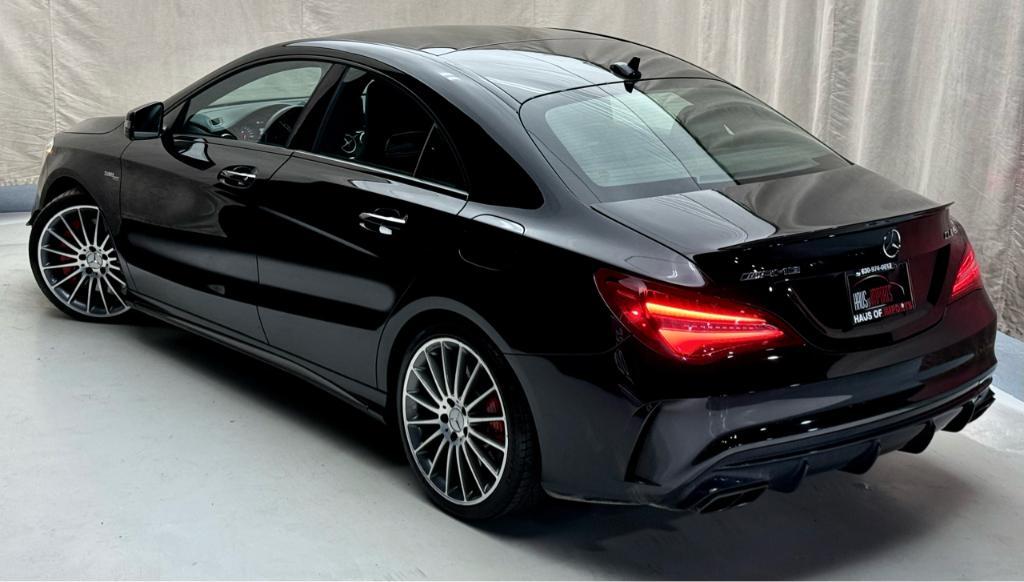 used 2018 Mercedes-Benz AMG CLA 45 car, priced at $28,300