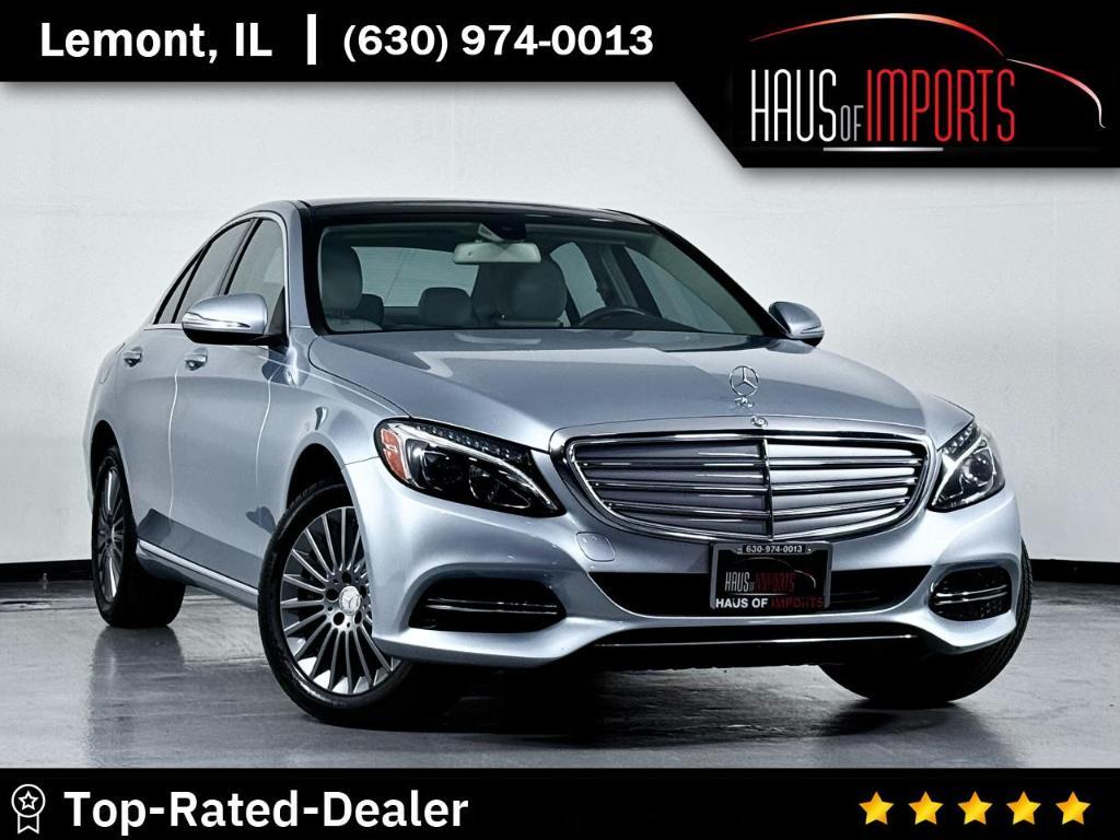 used 2015 Mercedes-Benz C-Class car, priced at $13,800