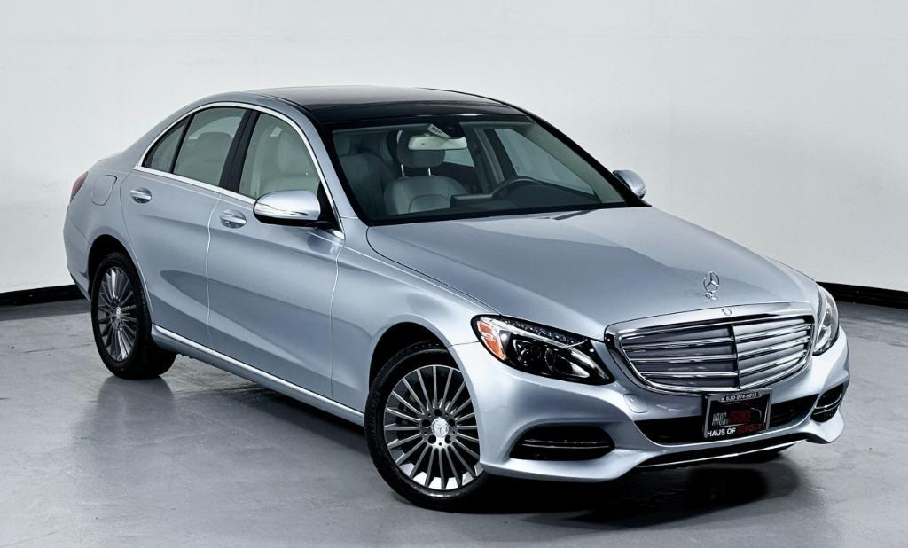 used 2015 Mercedes-Benz C-Class car, priced at $13,800