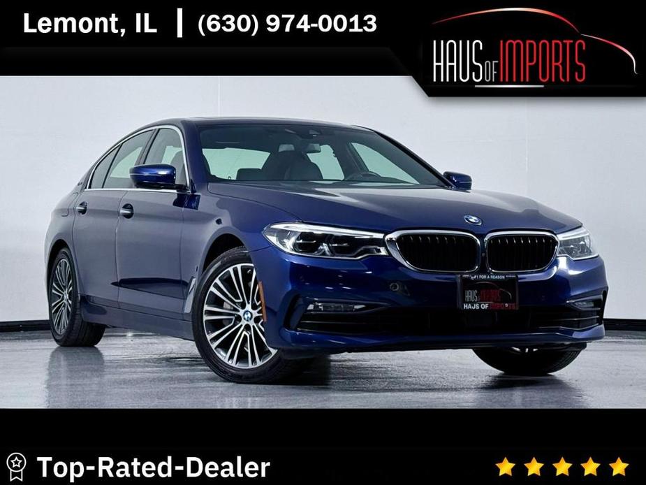 used 2018 BMW 530e car, priced at $19,500