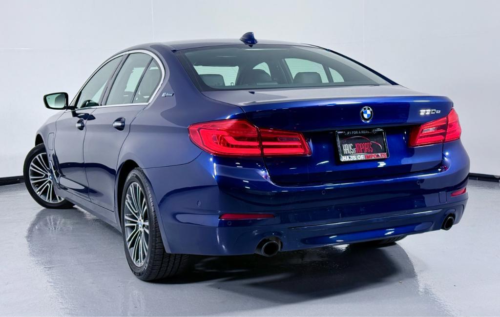 used 2018 BMW 530e car, priced at $18,900