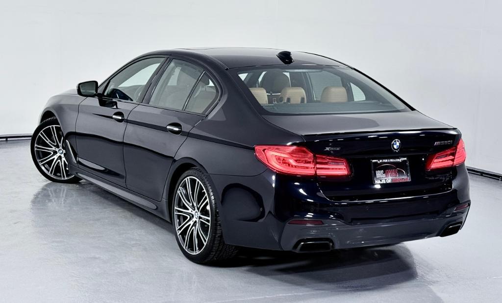 used 2018 BMW M550 car, priced at $34,400