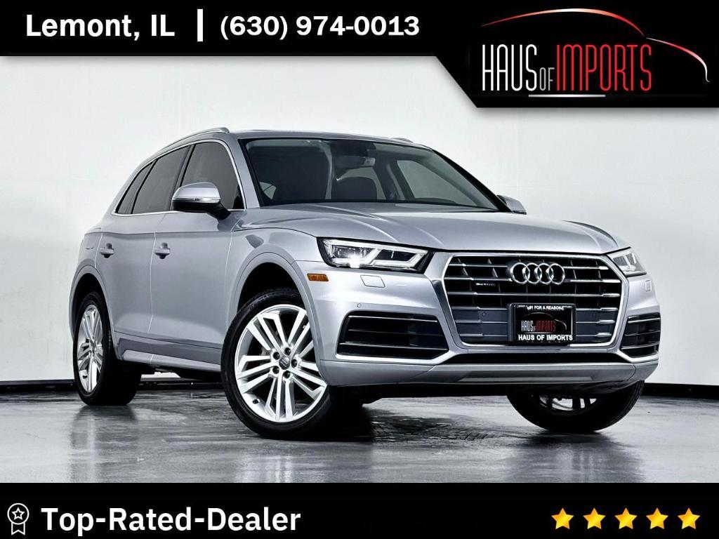 used 2018 Audi Q5 car, priced at $19,500