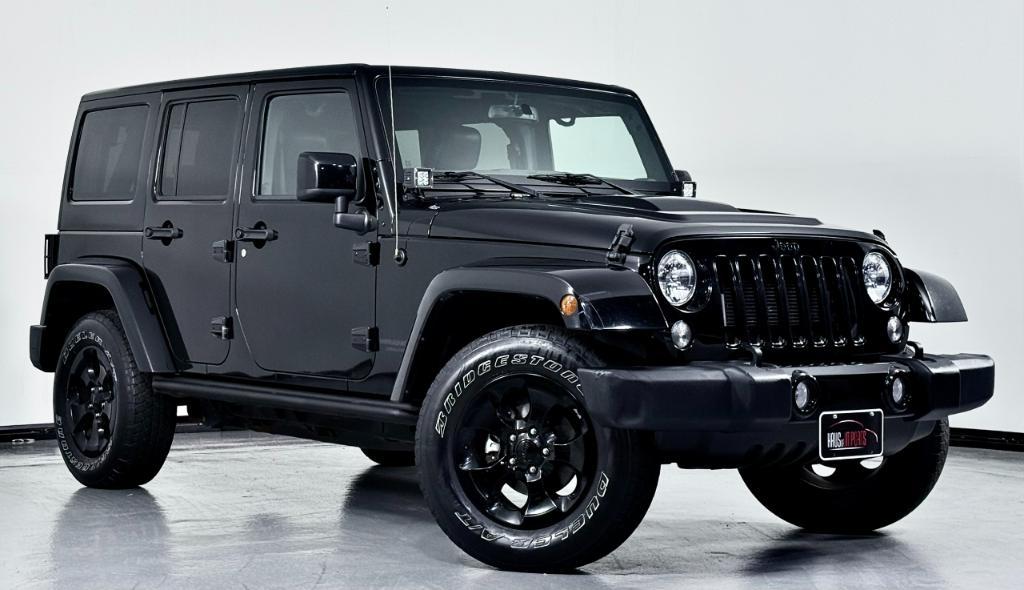 used 2015 Jeep Wrangler Unlimited car, priced at $19,300
