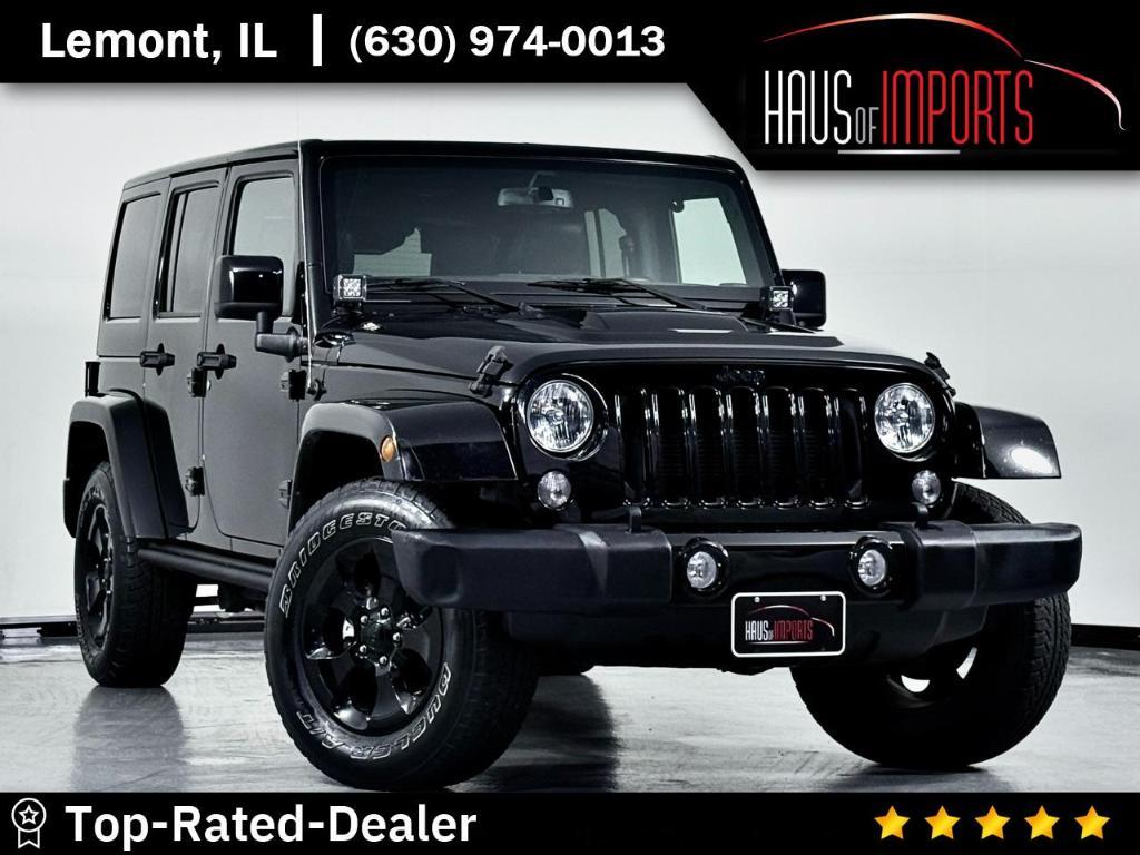 used 2015 Jeep Wrangler Unlimited car, priced at $19,300