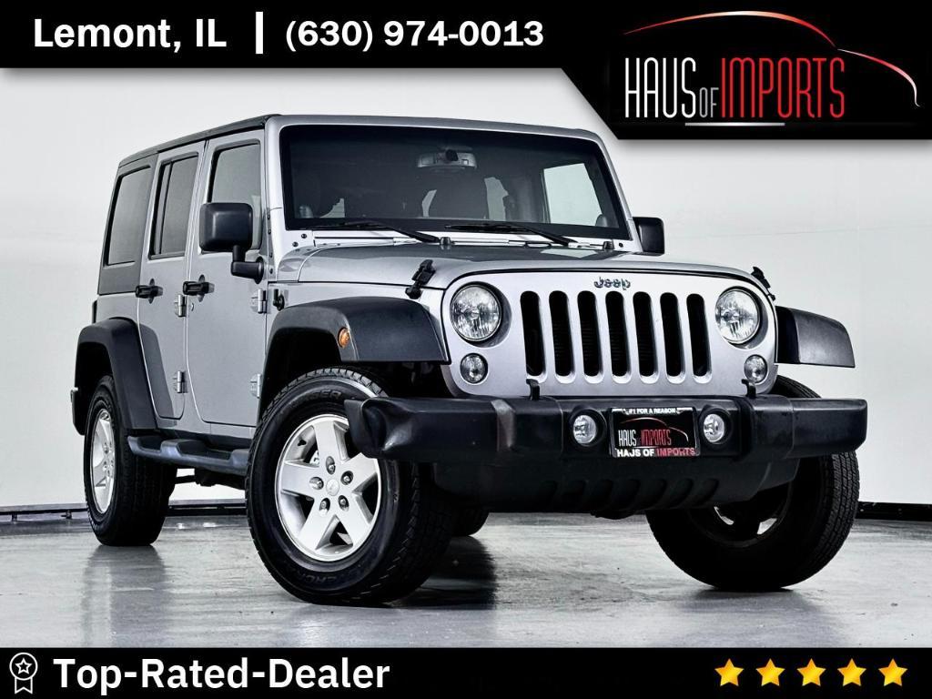 used 2014 Jeep Wrangler Unlimited car, priced at $12,900