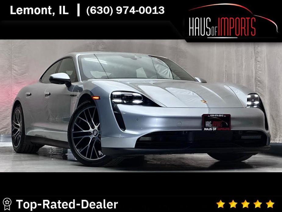 used 2021 Porsche Taycan car, priced at $54,900