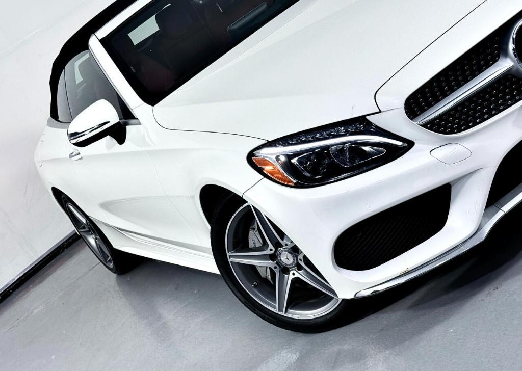 used 2017 Mercedes-Benz C-Class car, priced at $27,900