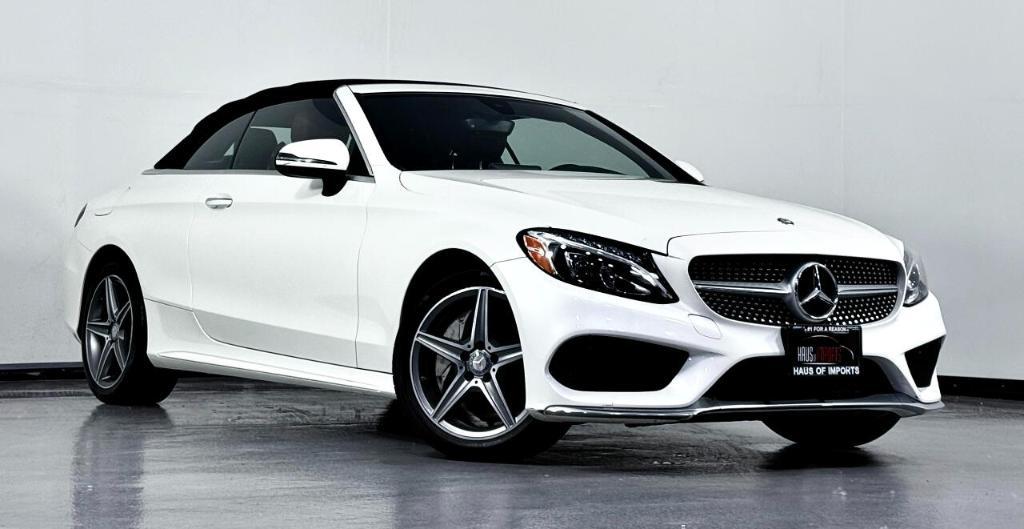 used 2017 Mercedes-Benz C-Class car, priced at $27,900