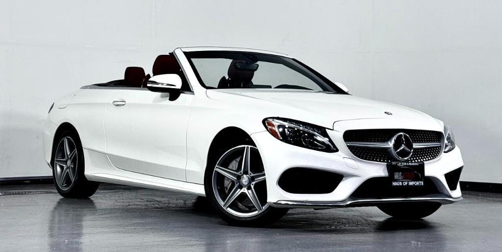 used 2017 Mercedes-Benz C-Class car, priced at $27,900