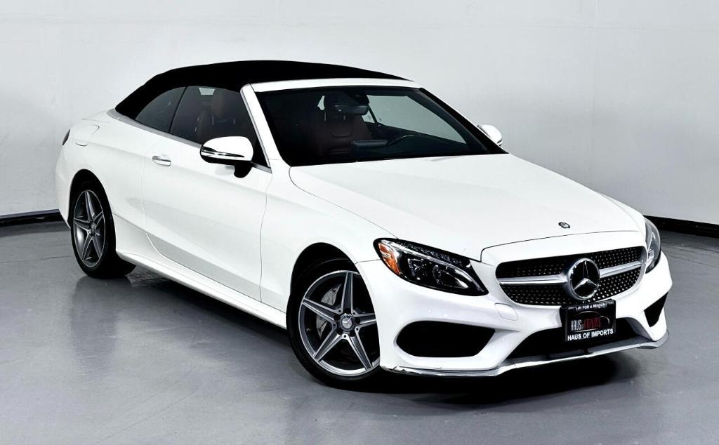 used 2017 Mercedes-Benz C-Class car, priced at $27,900