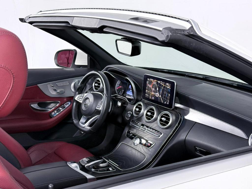 used 2017 Mercedes-Benz C-Class car, priced at $27,900