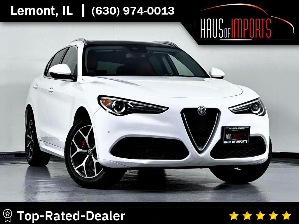 used 2021 Alfa Romeo Stelvio car, priced at $24,500