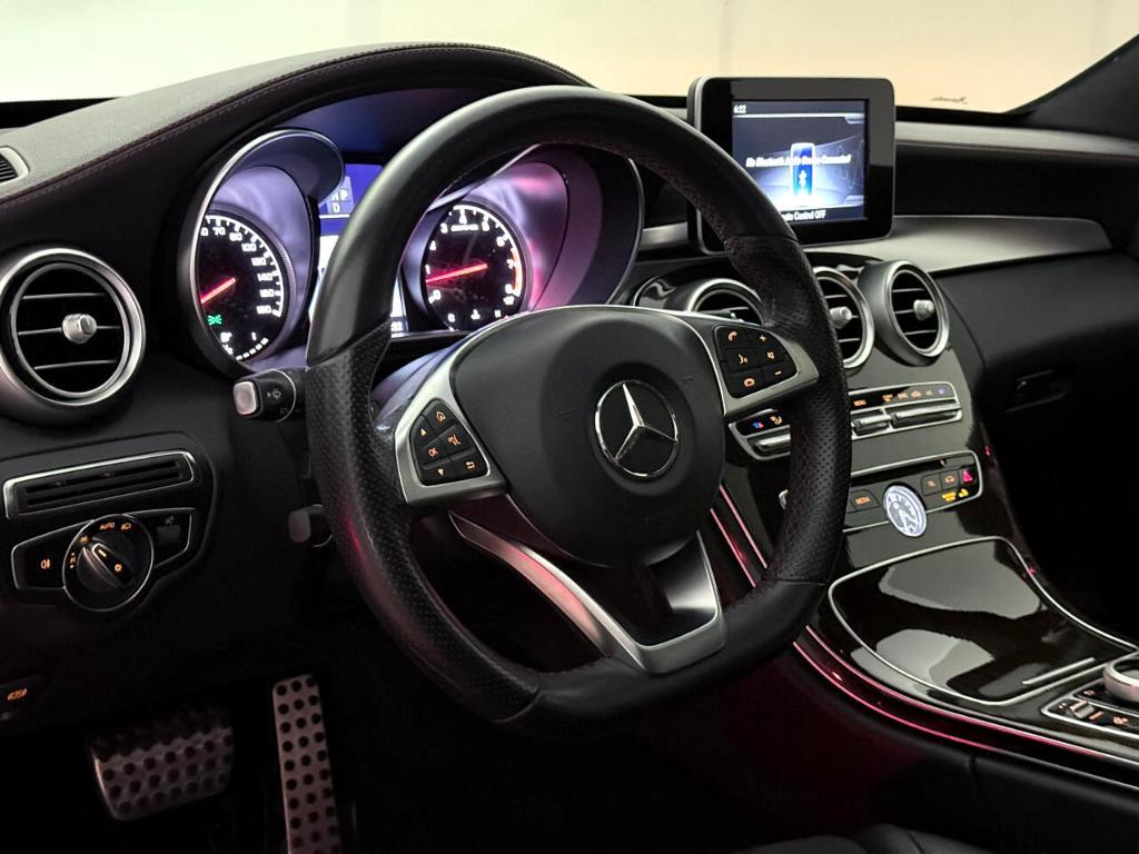 used 2018 Mercedes-Benz AMG C 43 car, priced at $28,600