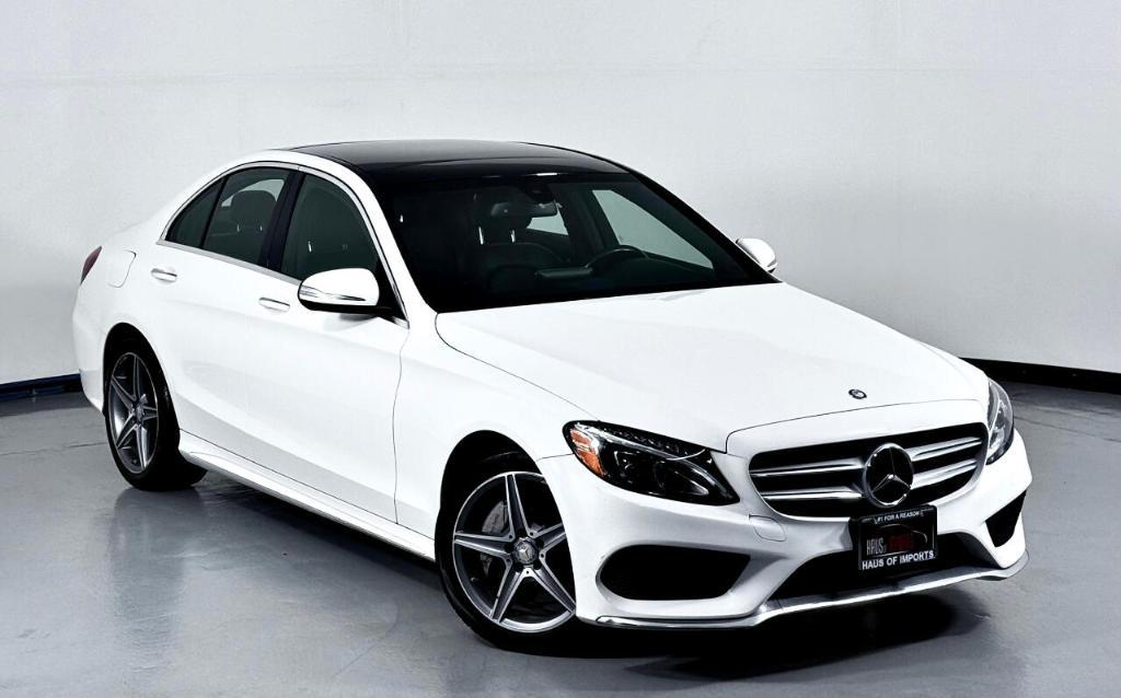 used 2015 Mercedes-Benz C-Class car, priced at $14,900