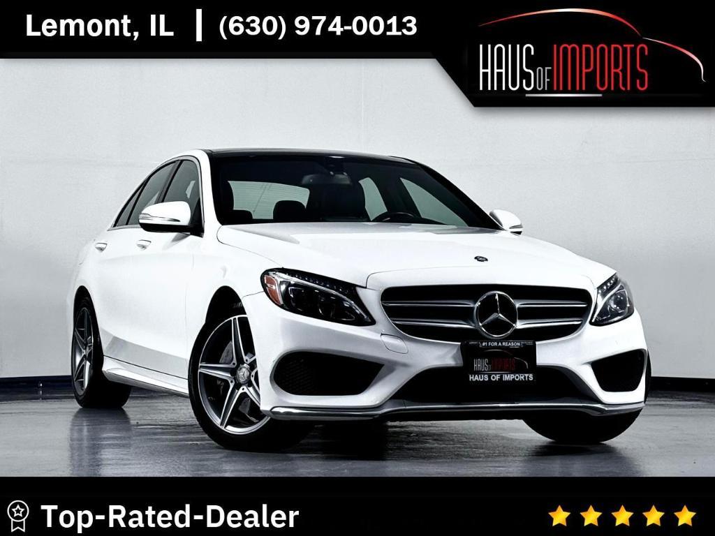 used 2015 Mercedes-Benz C-Class car, priced at $14,900