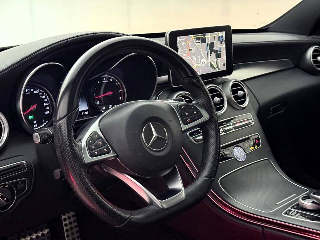 used 2015 Mercedes-Benz C-Class car, priced at $14,900