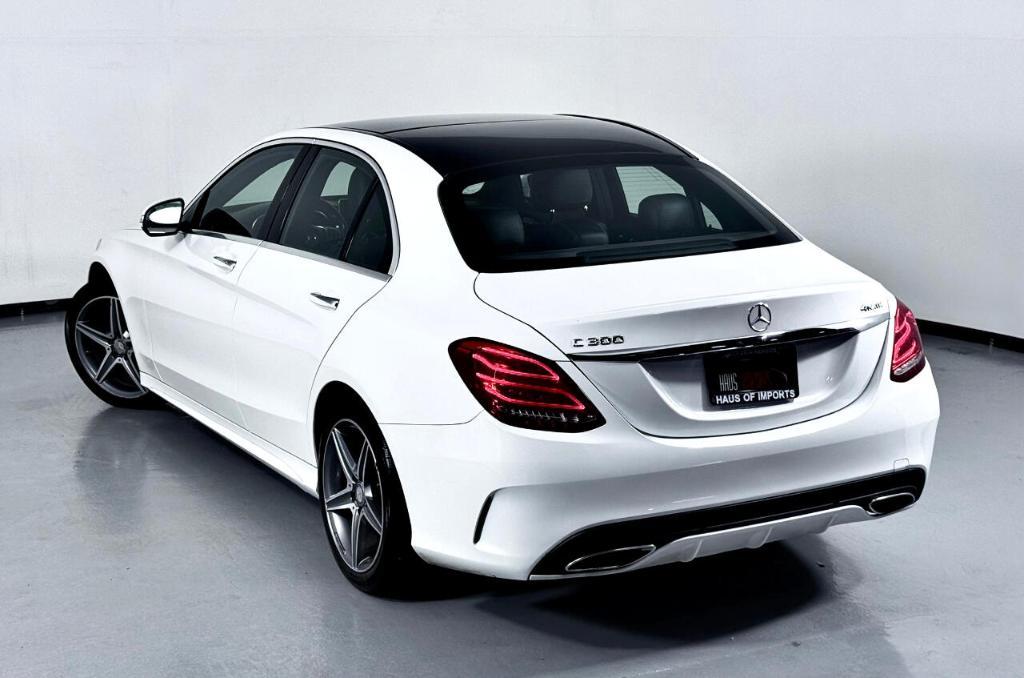 used 2015 Mercedes-Benz C-Class car, priced at $14,900